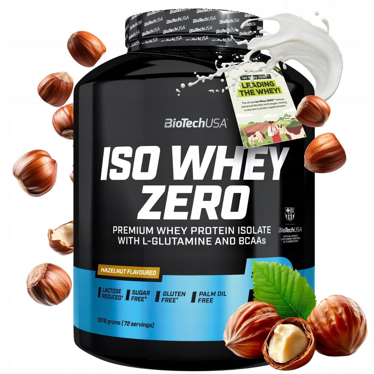 Biotech USA Iso Whey Protein 1816g Isolate Whey Protein WPI Diet