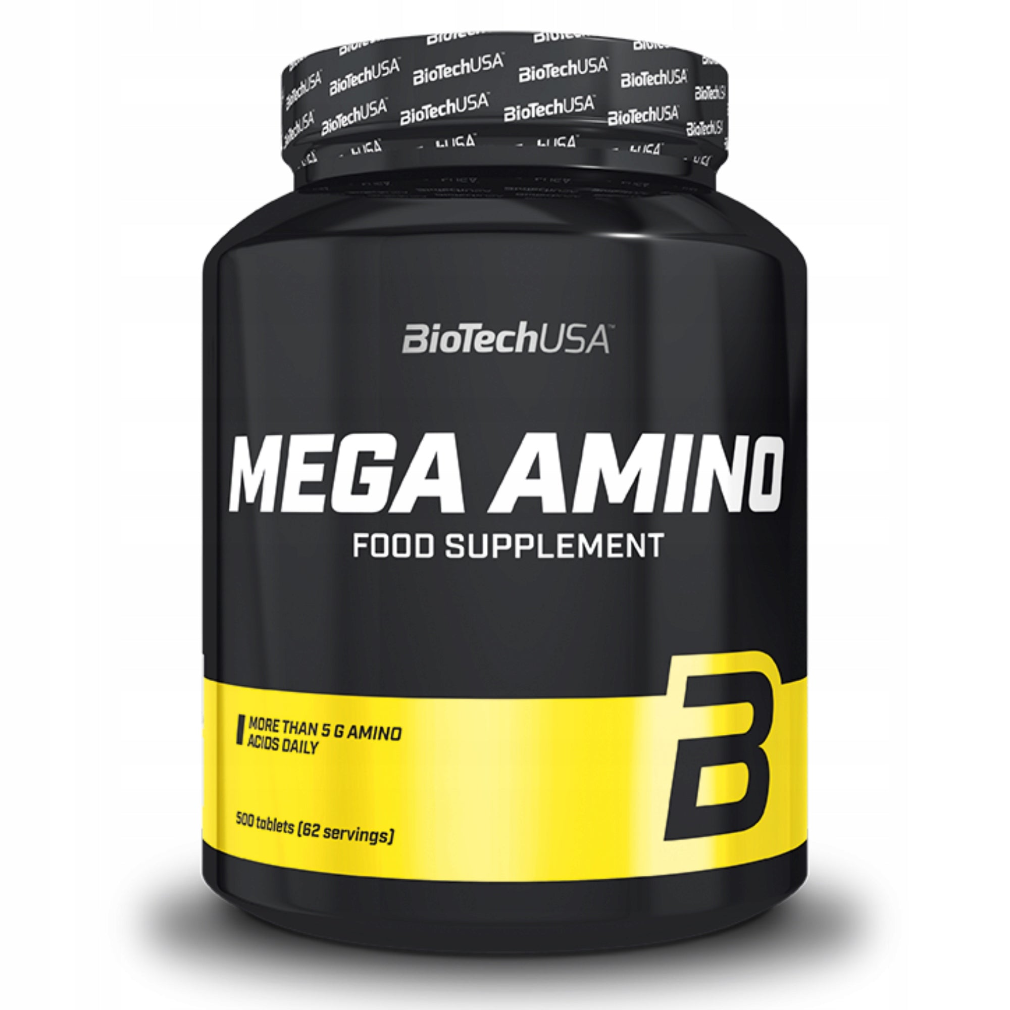 Biotech USA Mega Amino 500tabl Amino Acids Tablets Regeneration