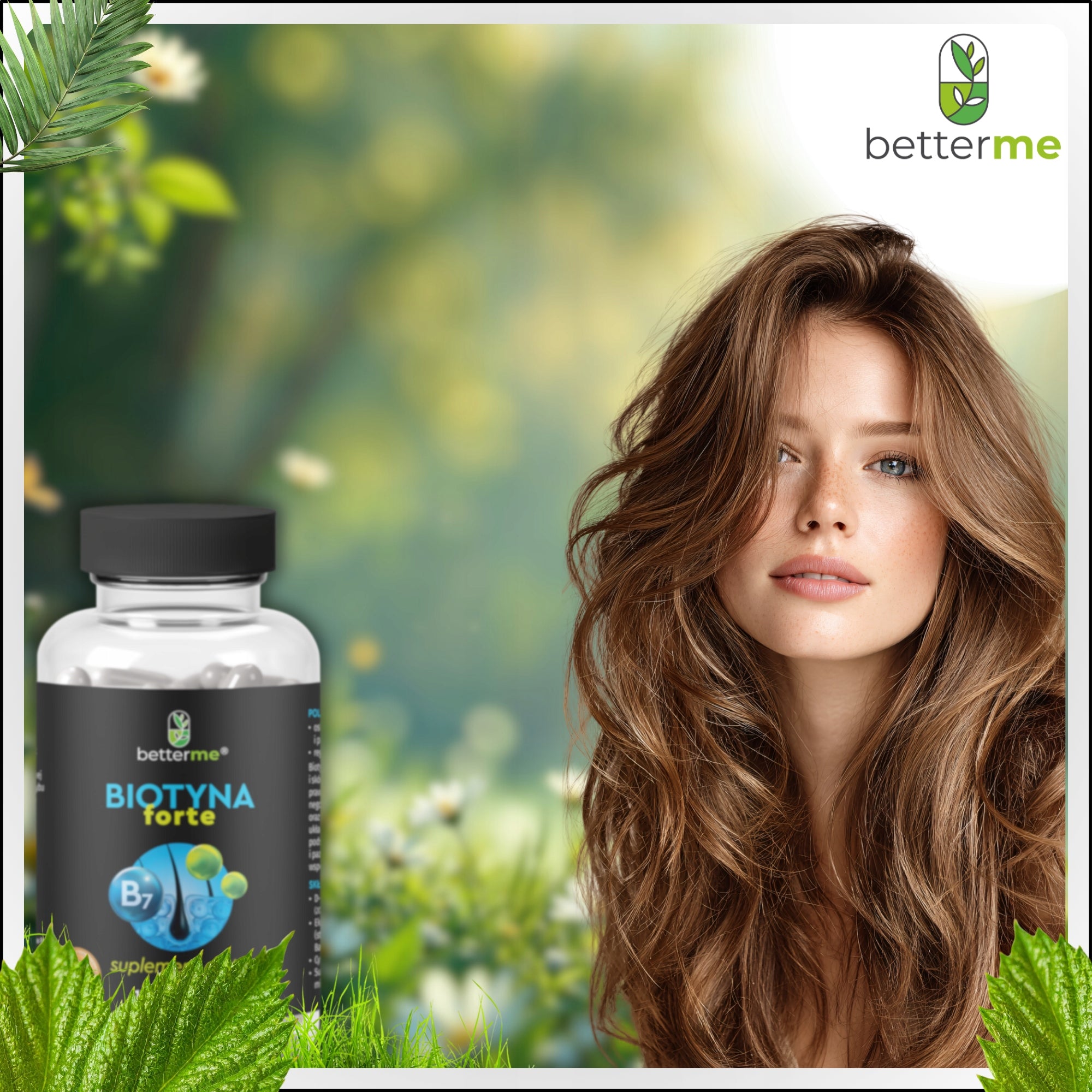 Biotin Forte For Hair 10 mg Joints Muscle Bones 100 tablets BetterMe Packaging status original