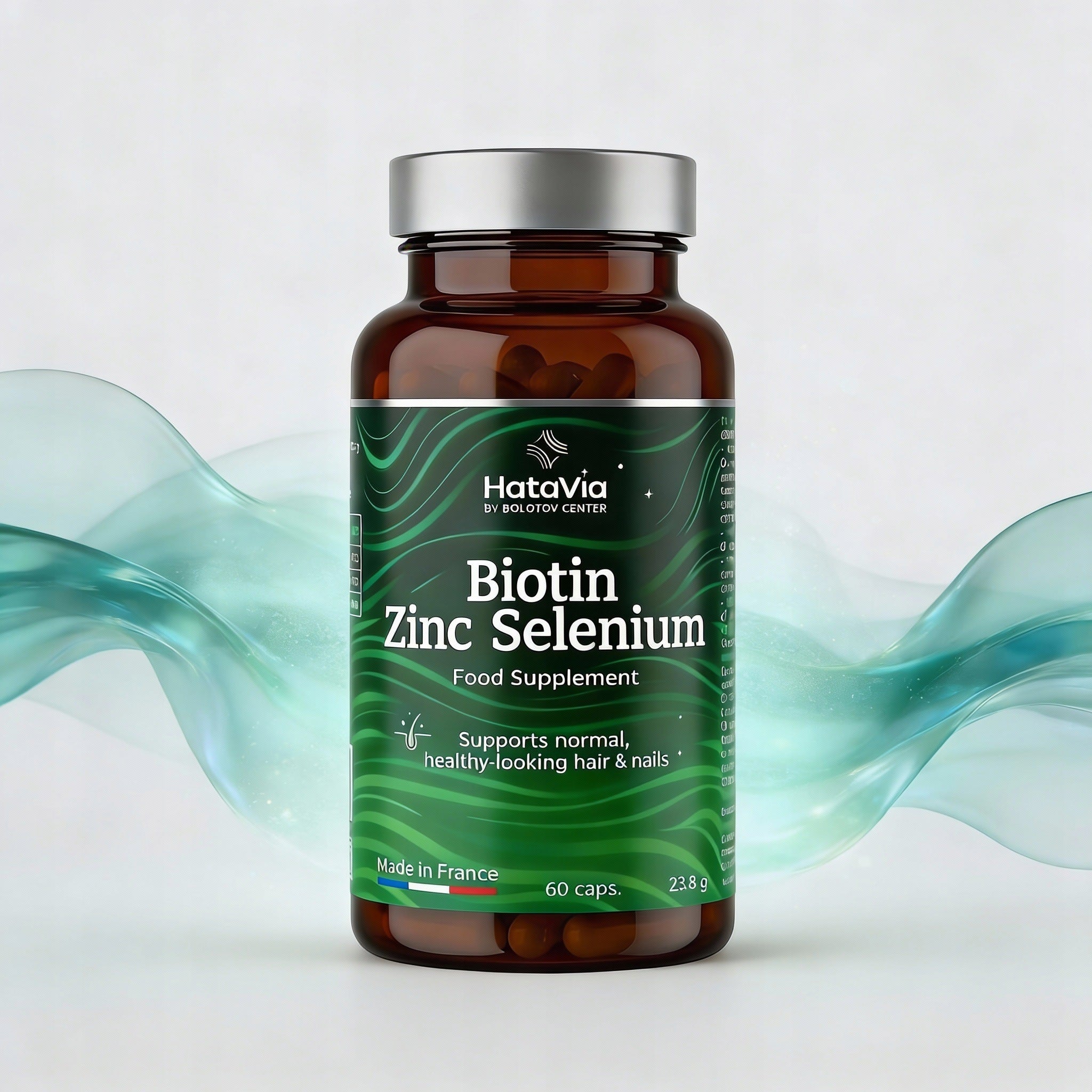 Biotin Zinc Selenium 60 caps. hair skin nails biotin selenium zinc