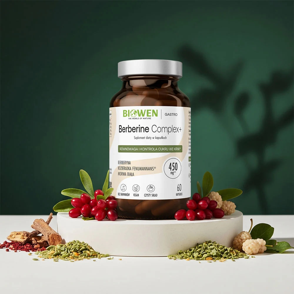 Biowen BERBERINE COMPLEX + 510 mg 60 vegan capsules BERBERINE Expiration date not specified