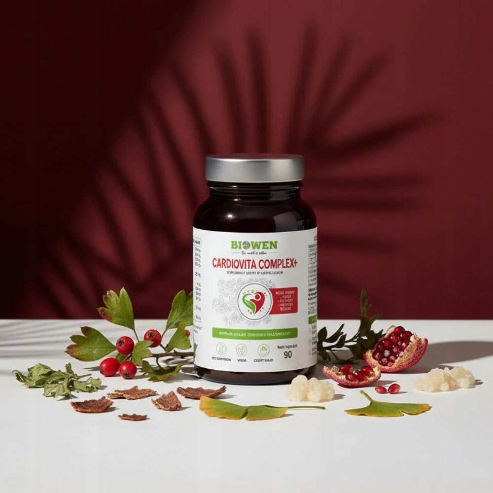 Biowen CARDIOVIT COMPLEX + 90 Vegan Capsules Expiration date not specified