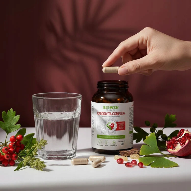 Biowen CARDIOVIT COMPLEX + 90 Vegan Capsules Packaging status original