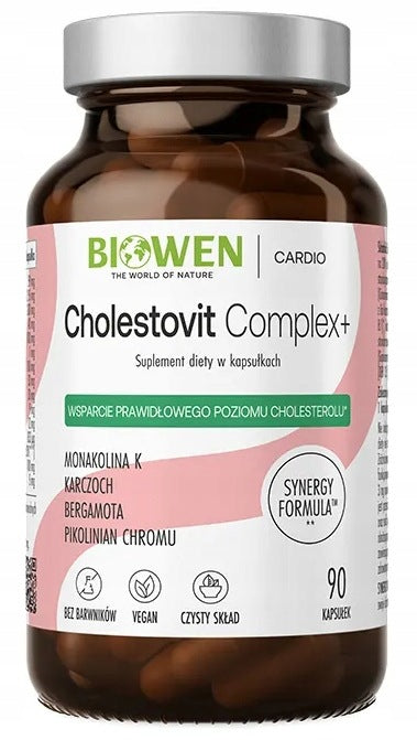 Biowen CHOLESTOVIT COMPLEX 90 BERGAMOT GARLIC capsules