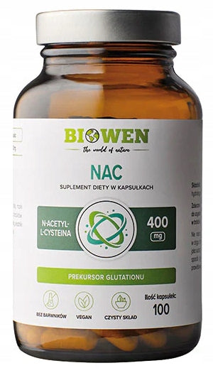 Biowen NAC 400 mg 100 capsules N-ACETYL L-CYSTEINE