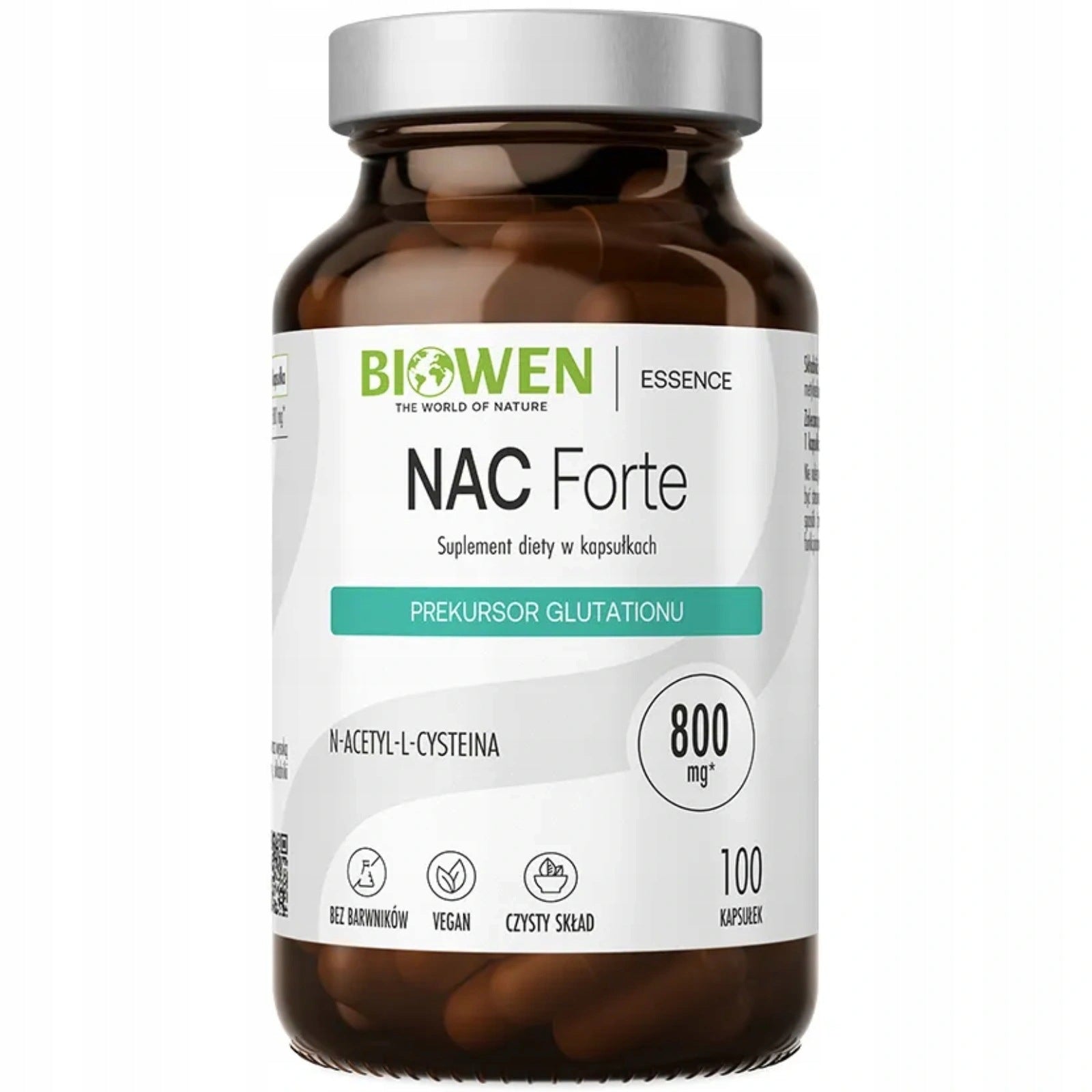 Biowen NAC 800 mg N-ACETYL L-CYSTEINE 100 capsules Glutathione precursor