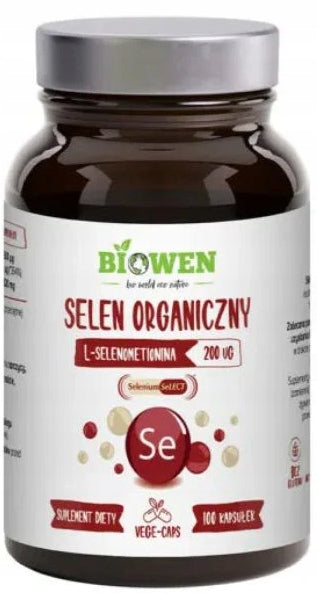 Biowen ORGANIC SELENIUM L-selenomethionine 100 capsules