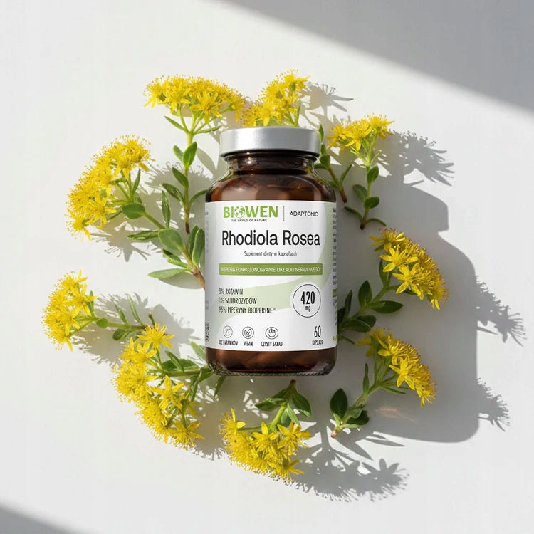 Biowen RHODIOLA ROSEA ROSE 60 capsules Expiration date not specified