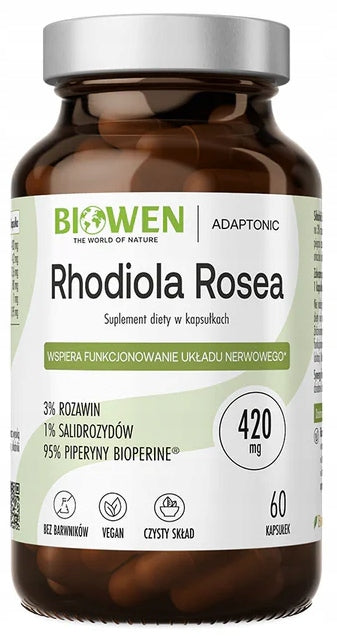 Biowen RHODIOLA ROSEA ROSE 60 capsules