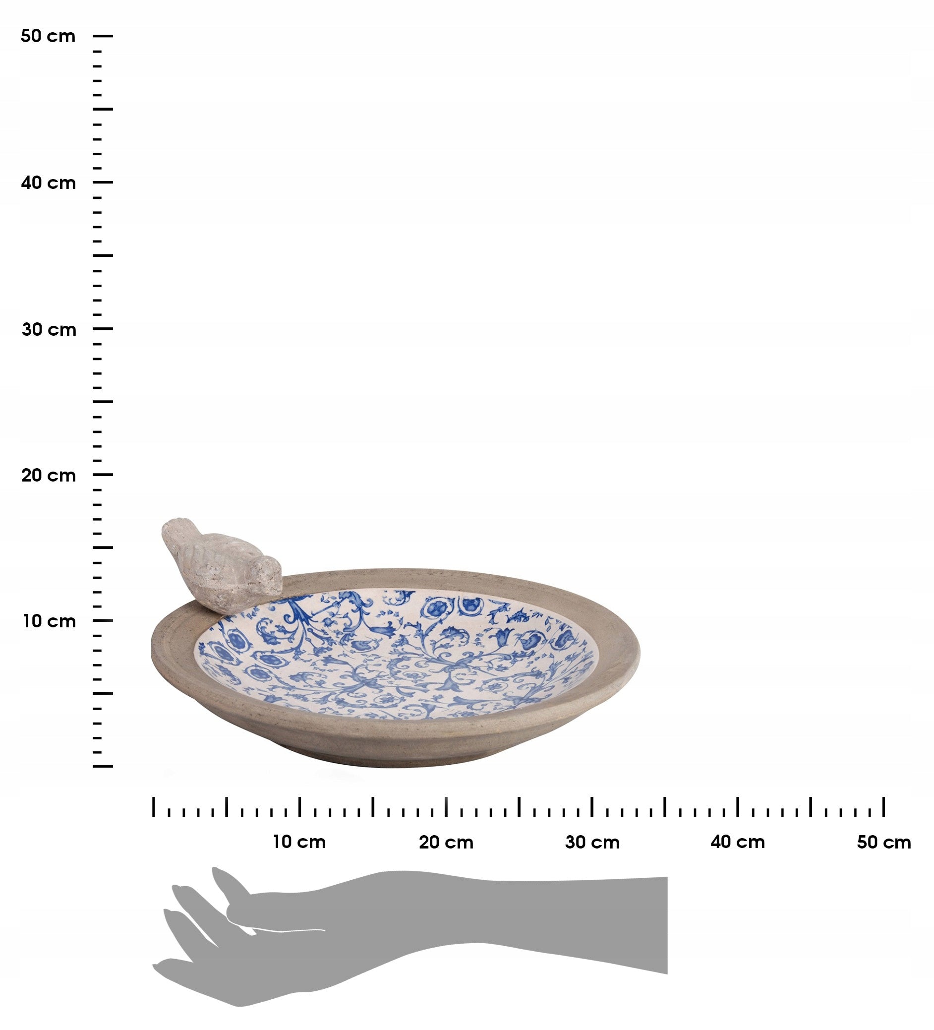 Bird Drinker Ceramic Bowl Bathtub Retro Bird Feeder Manufacturer code ac10