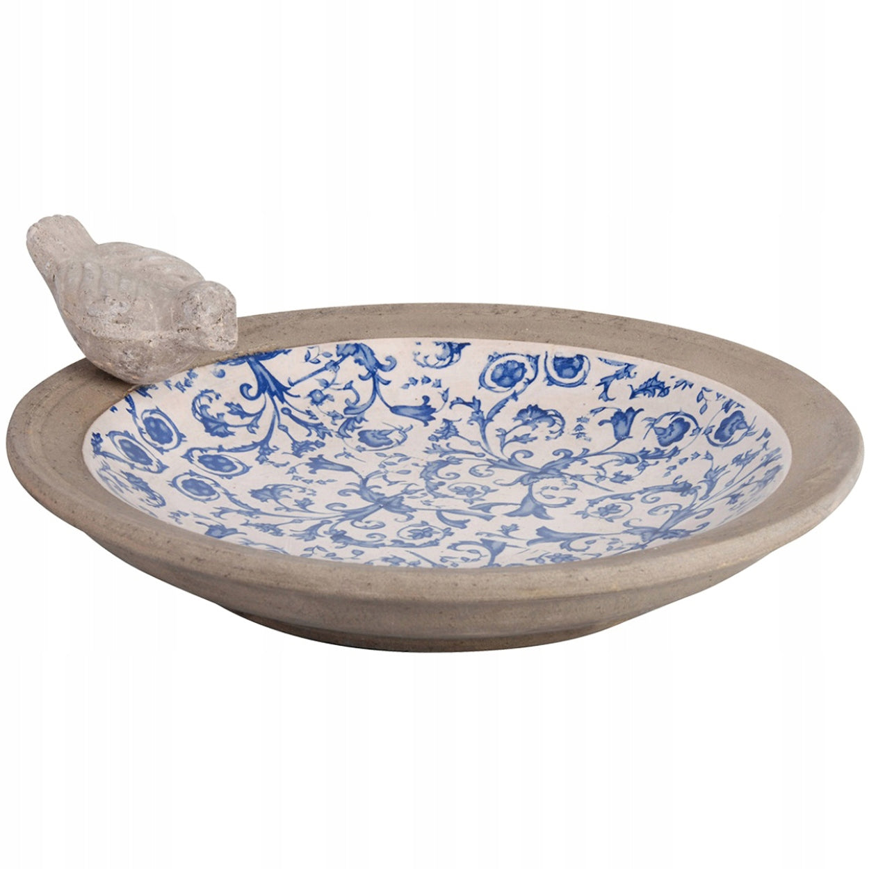Bird Drinker Ceramic Bowl Bathtub Retro Bird Feeder