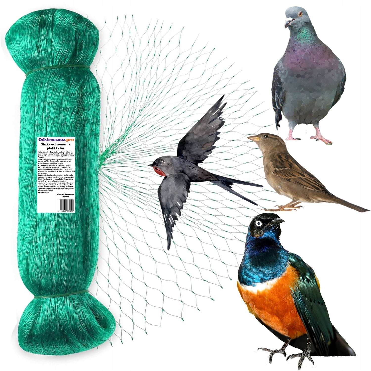 Bird Protective Mesh Pigeons Against Birds for Blueberry Trees for Garden