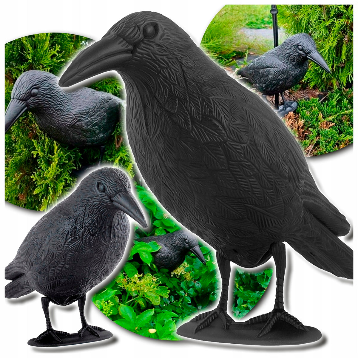 Bird Repellent Raven Large Pigeon Starlings For Garden Balcony Birds