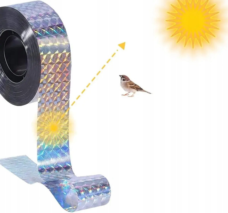 Bird Repellent Tape Reflective 50m Bird Repellent for Home Garden Use Against birds wild animals