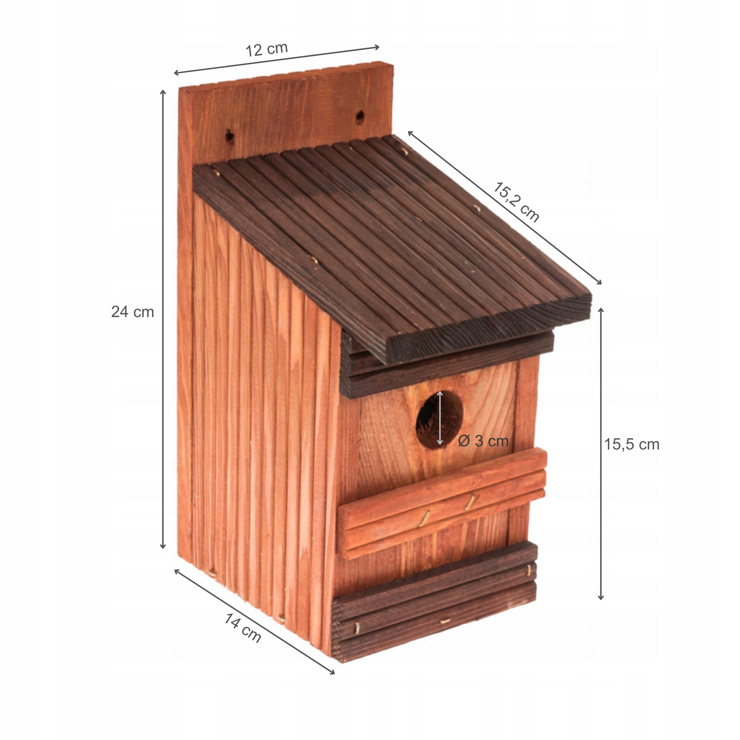 Bird nesting box, feeder, cottage BOP11 EAN (GTIN) 5903938023781