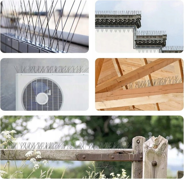 Bird spikes pigeons strong stainless very dense against birds 50 cm Kind spikes