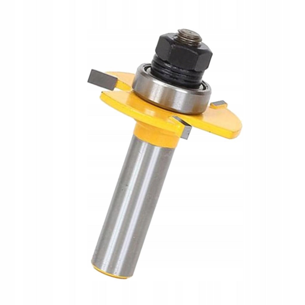 Biscuit Jointing Router Bit 1/2" Shank Woodworking Cutter Tool with Bearing