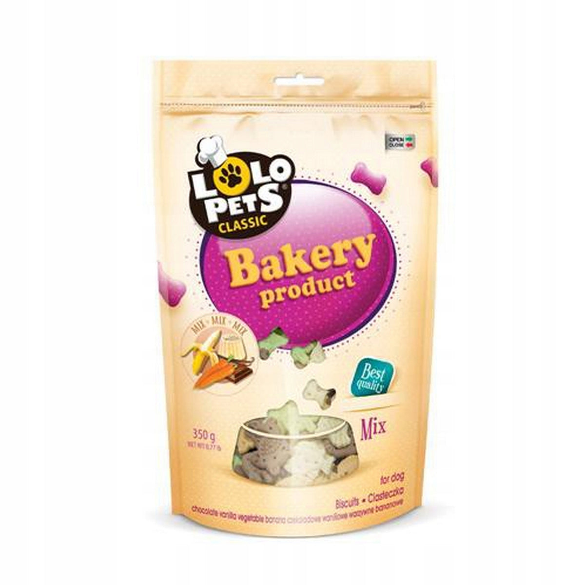 Biscuits Lolo Pets Classic Animals mix in foil doypack 350 g Manufacturer code LO-80802