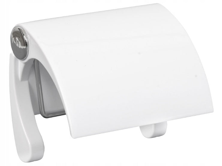 Bisk DIANA toilet paper holder, white plastic Manufacturer code 13402