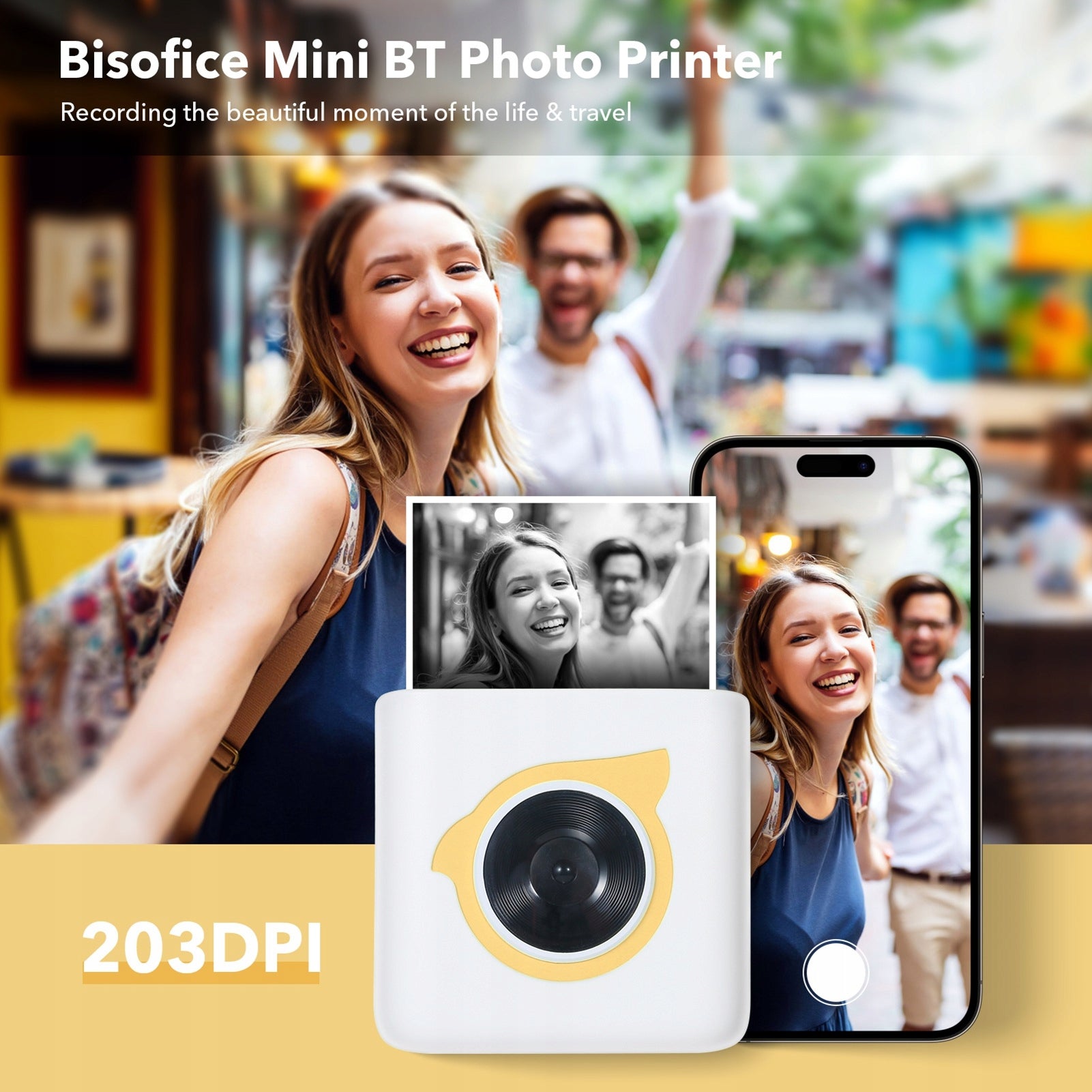 Bisofice L8 Mini Thermal Printer Pocket ZP Label Printer Printing technology other