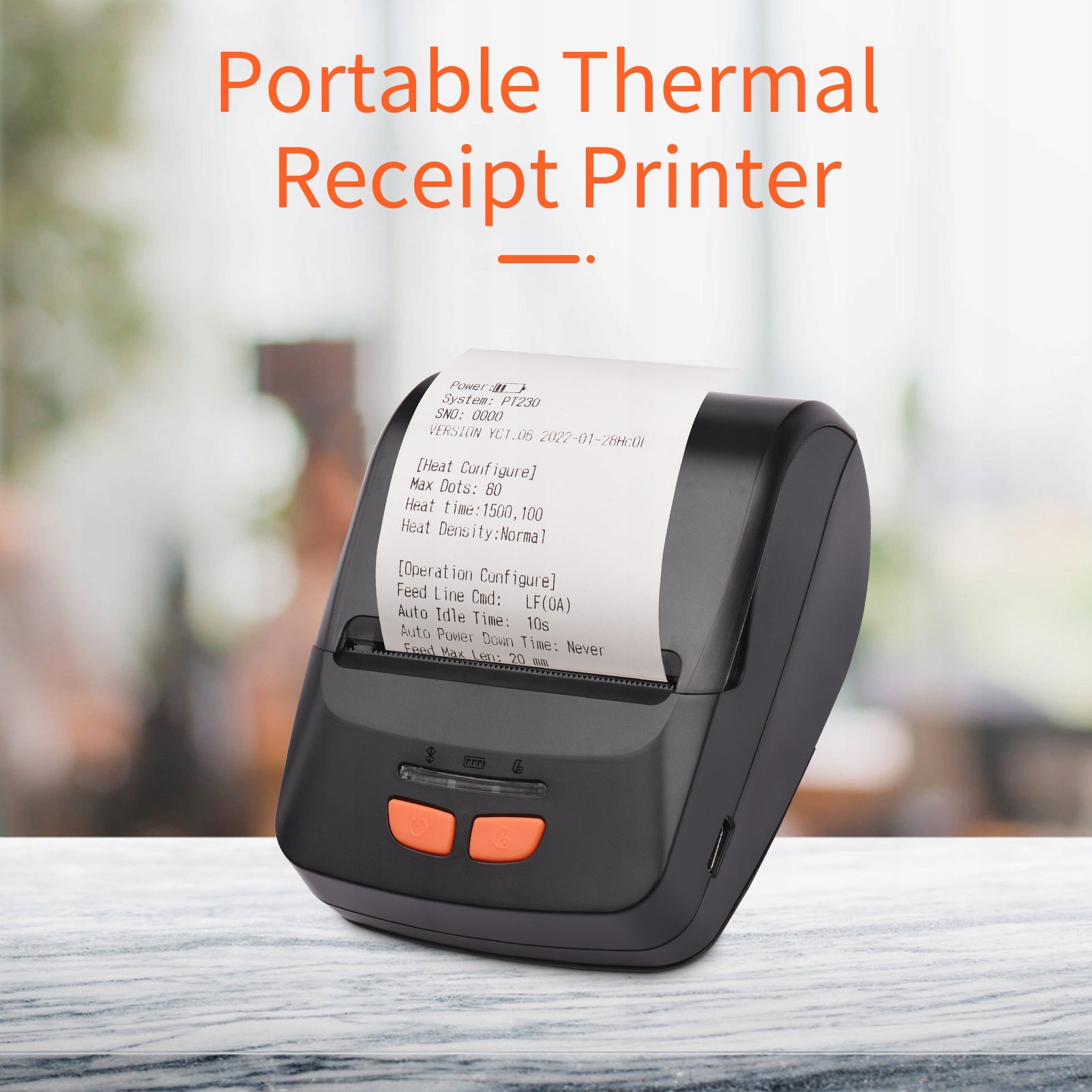 Bisofice Portable 58mm Mobile Printer 0Y Printing technology other