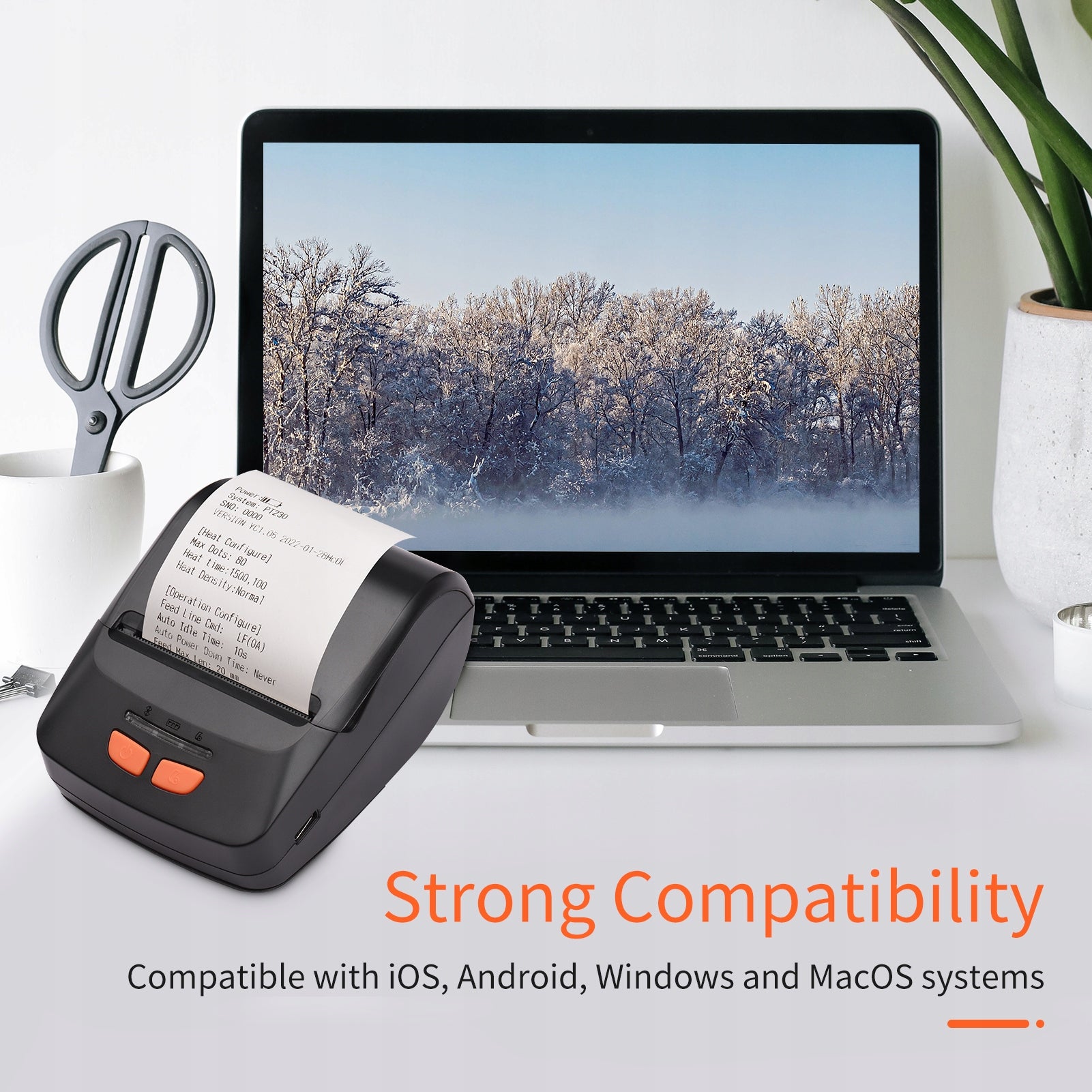 Bisofice Receiver Printer Portable 58mm Mobile UL Printer Brand no brand