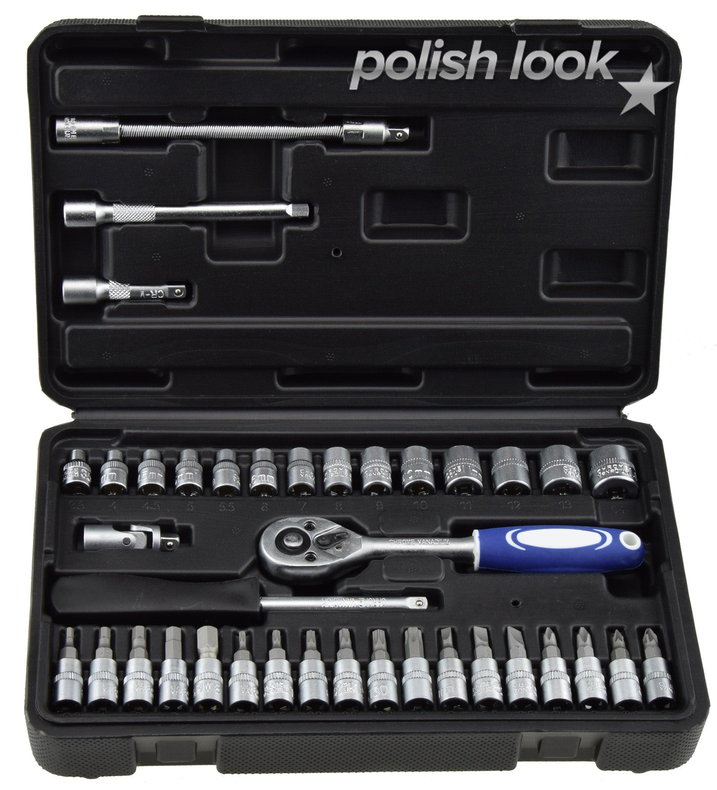 Bit socket wrench set ratchet adapters socket wrenches 1/4 38el EAN (GTIN) 5905261922311