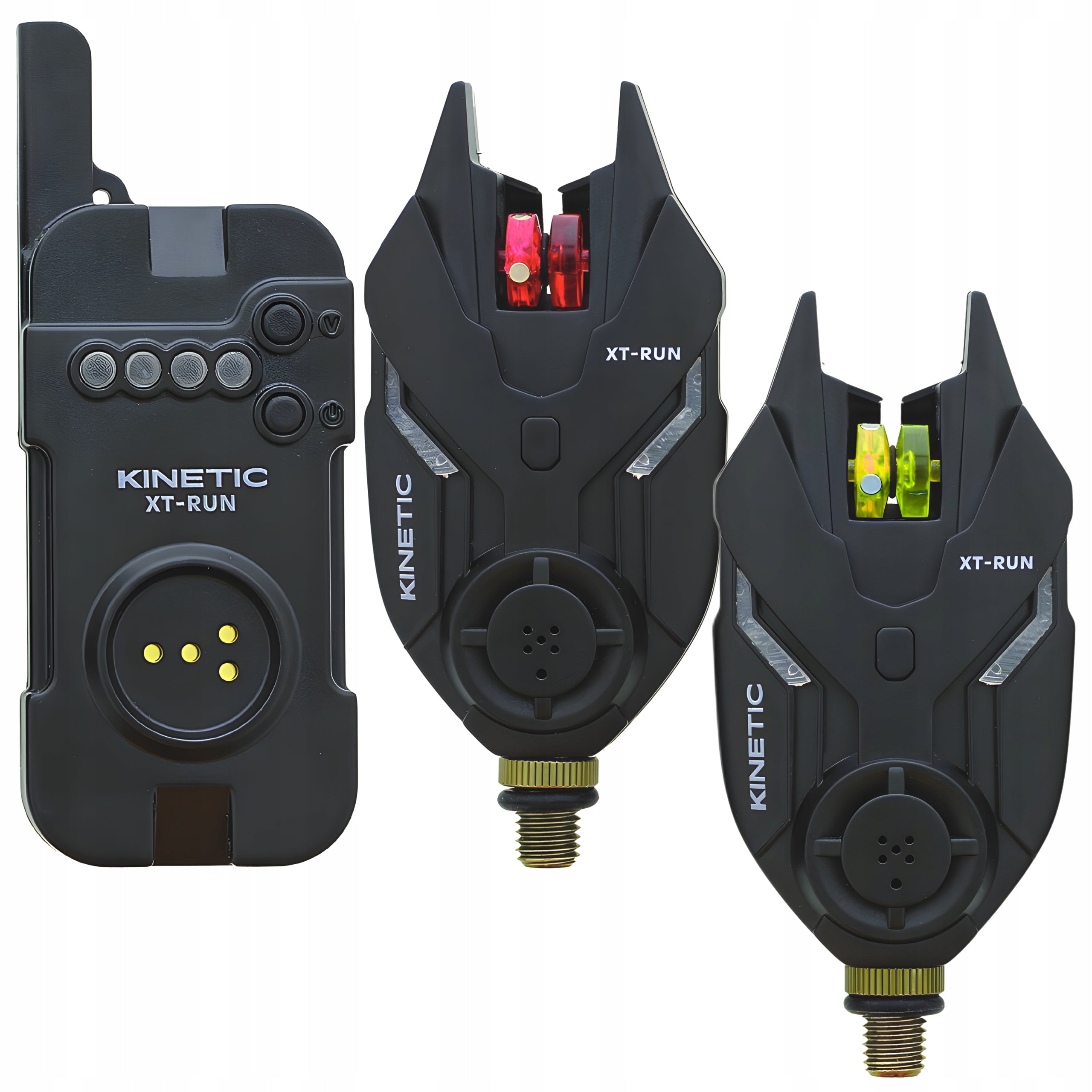 Bite Alarms with Controller 2+1 Feeder Sensor Fishing Indicator Set Packaging status original