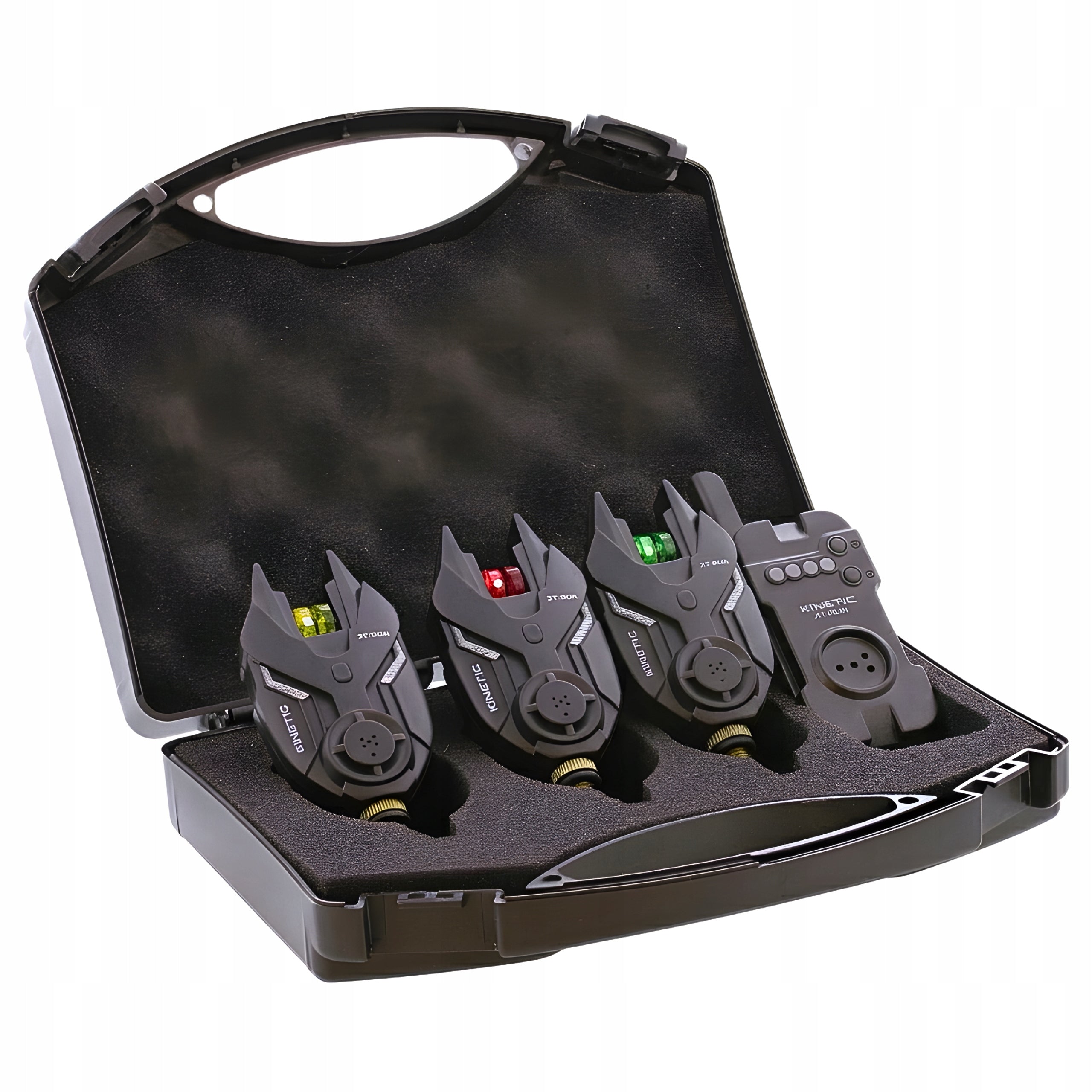 Bite Alarms with Controller 3+1 Feeder Sensor Fishing Indicator Set Packaging status original