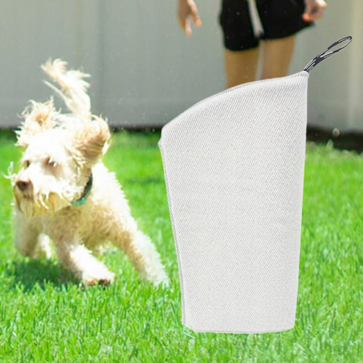 Bite Sleeve Protection Professional Dog Bite Training Sleeve Puppy white