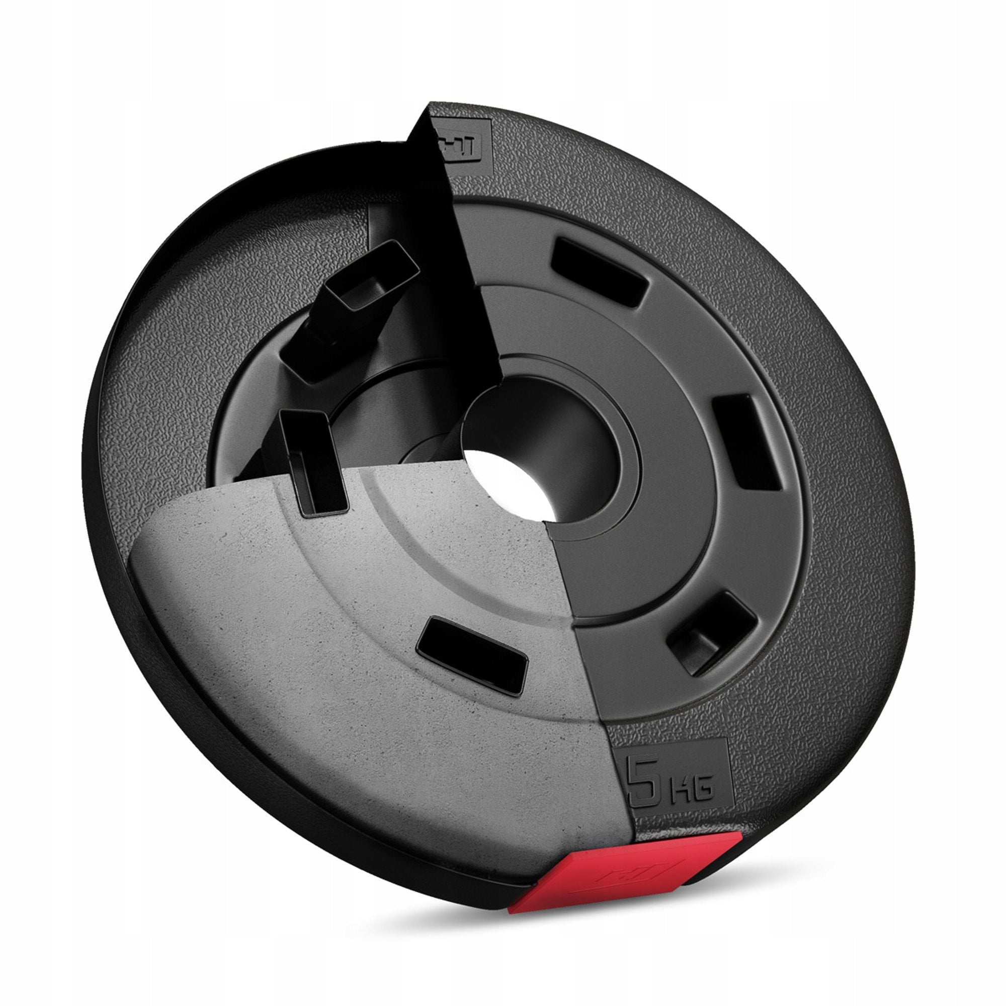 Bituminous Load Composite Plate Set 30kg HopSport for Barbell Number of pieces in the set 4