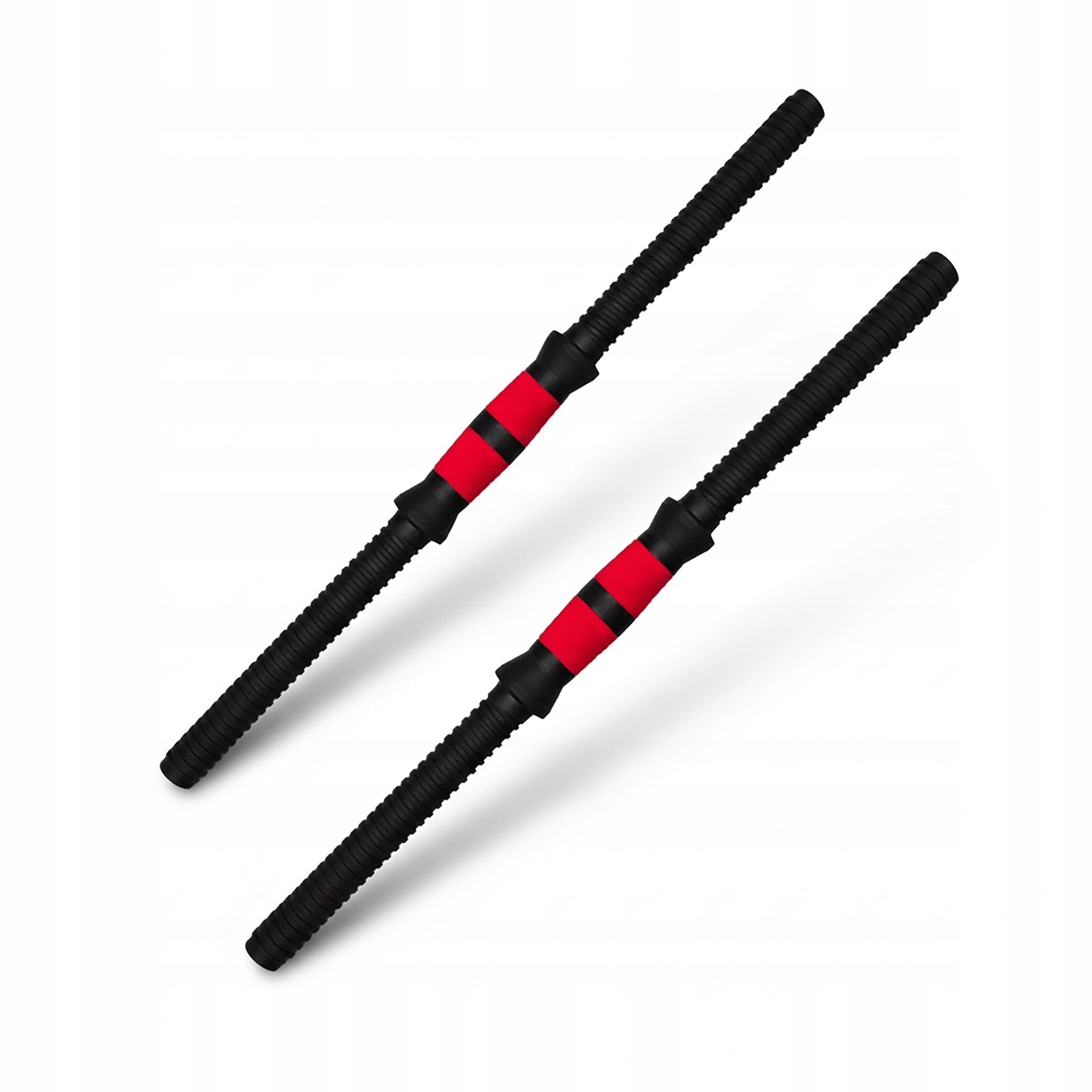 Bituminous composite dumbbells 2x15KG with connector set load cement Brand SportForFun