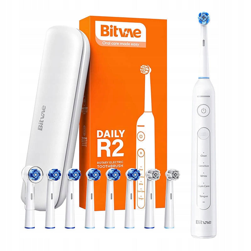 Bitvae Electric toothbrush BVR2 8 travel case, 5 - white