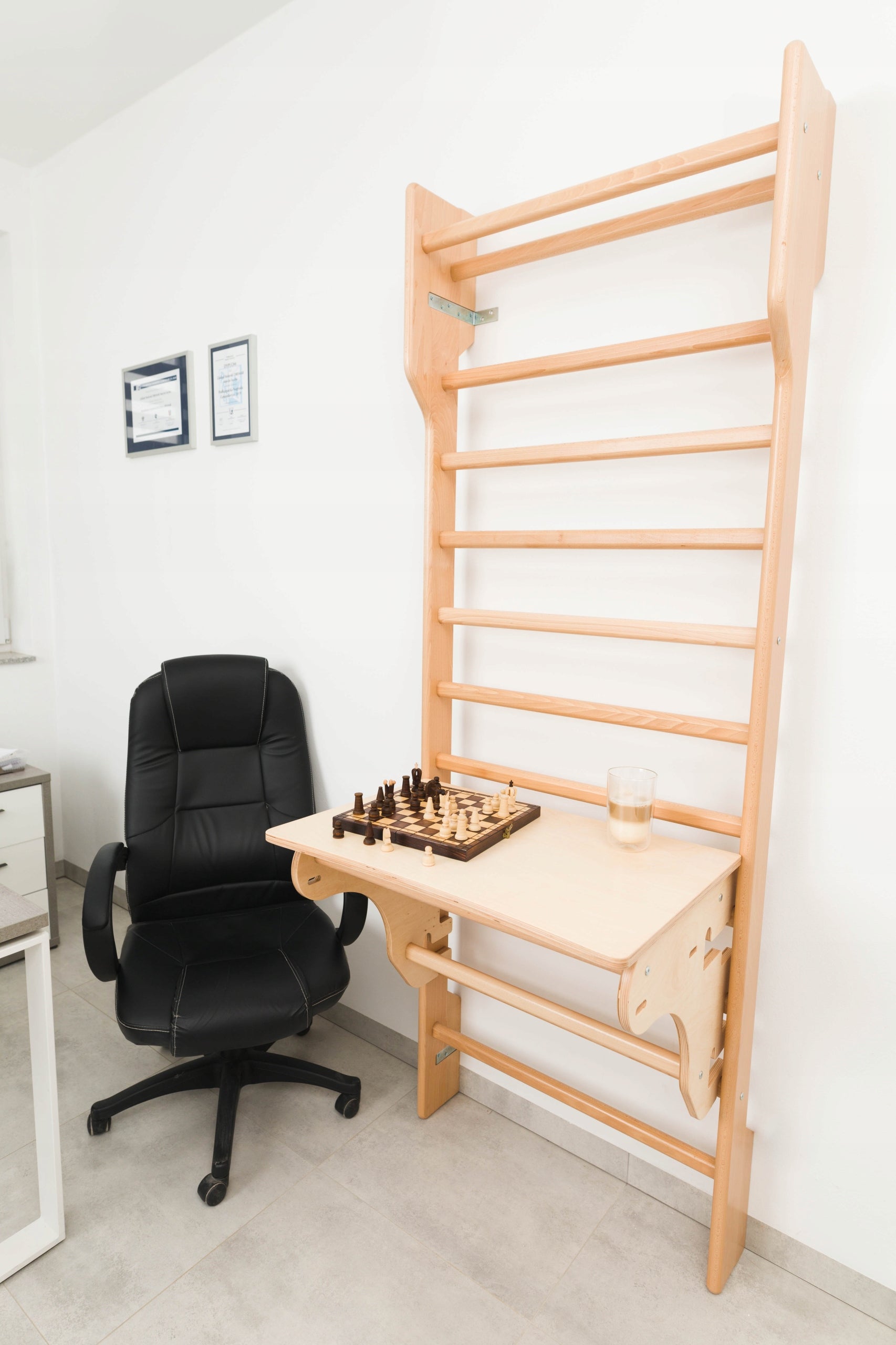 Stalviršis gimnastikos sienelei inSportline Dremar, 80 cm