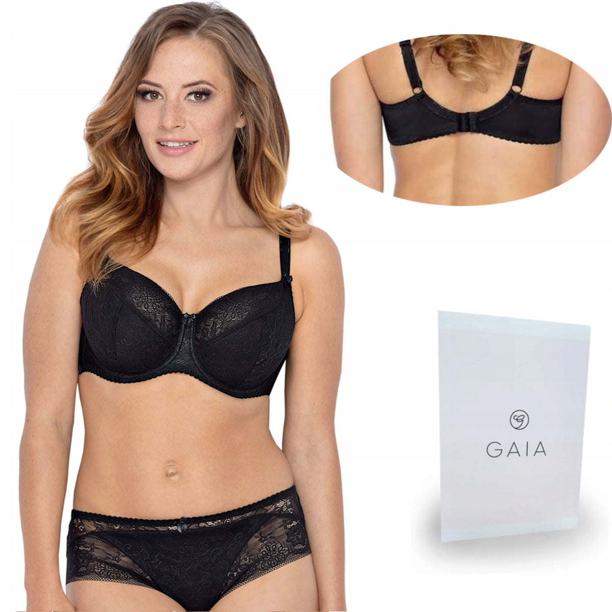 BH für Damen Gaia 594 Sandy, schwarz 