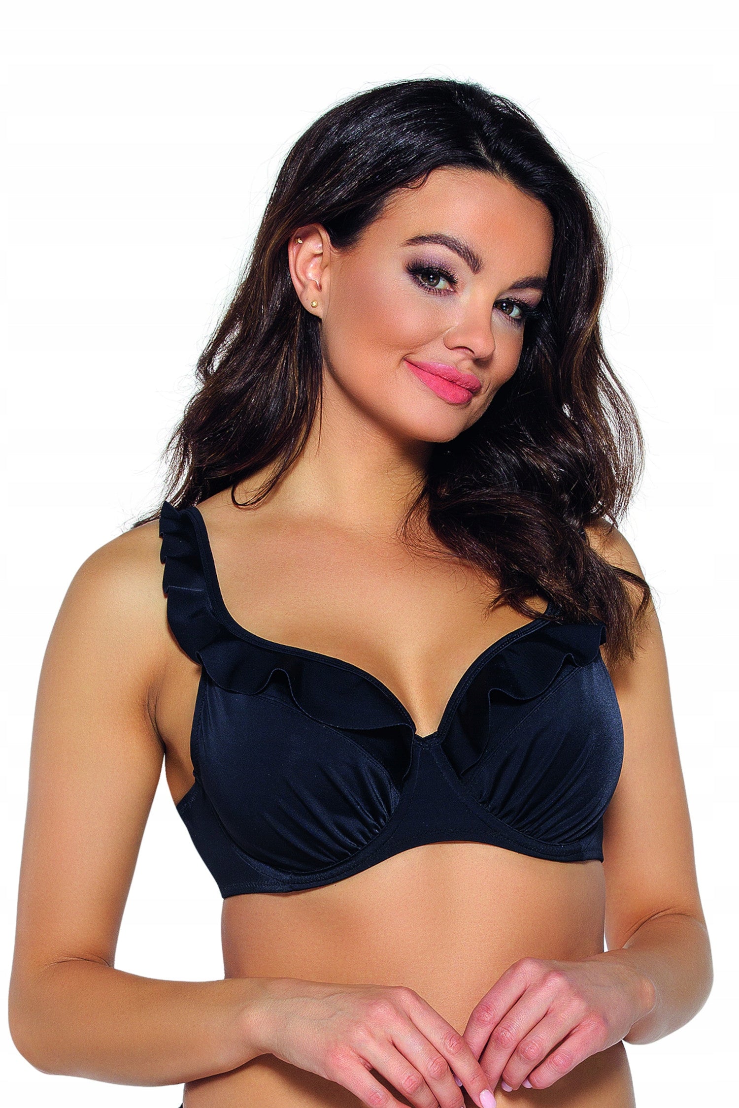 Bikinioberteil für Damen 321156, schwarz 