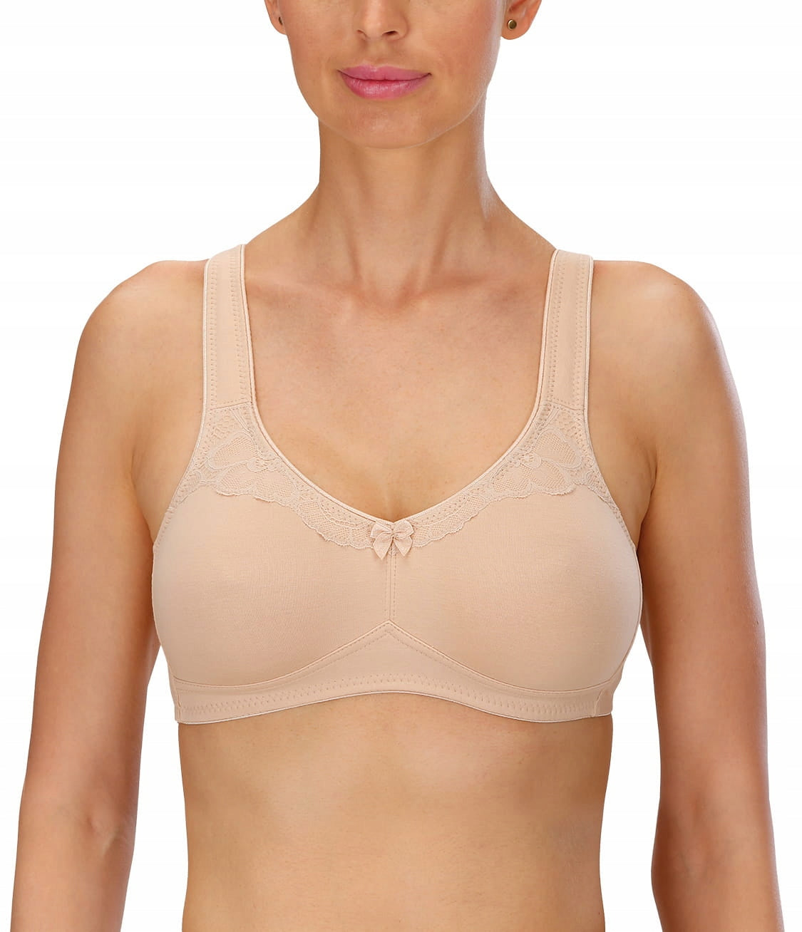 BH für Damen Naturana Soft-BH Mittelträger, beige 