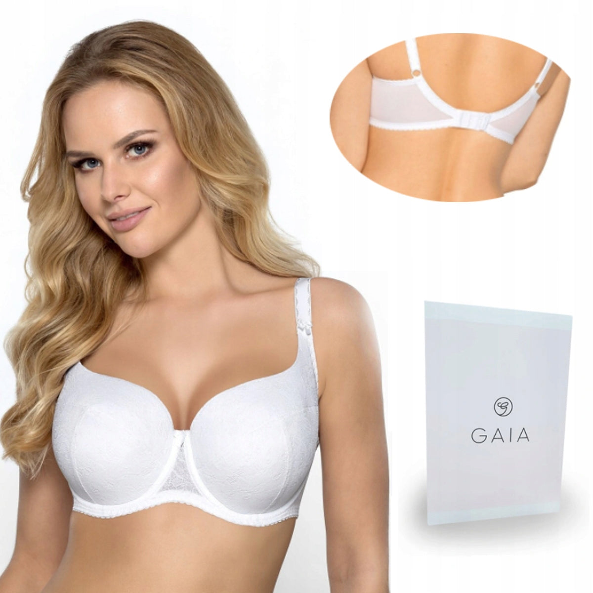 BH für Damen Gaia 758 Micaela, weiß 