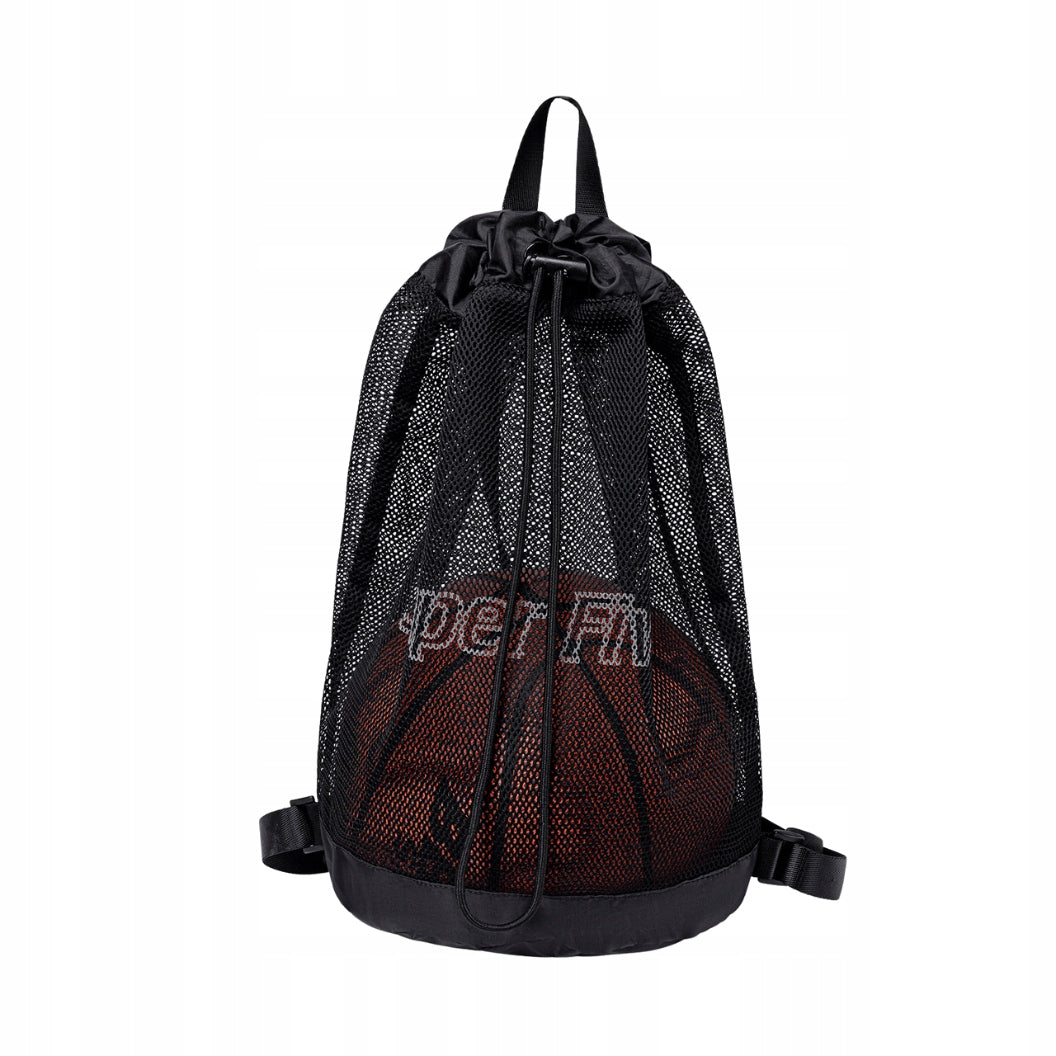 Black Backpack FOR SPORTS BALL for Unisex Basketball Gym Brand no brand