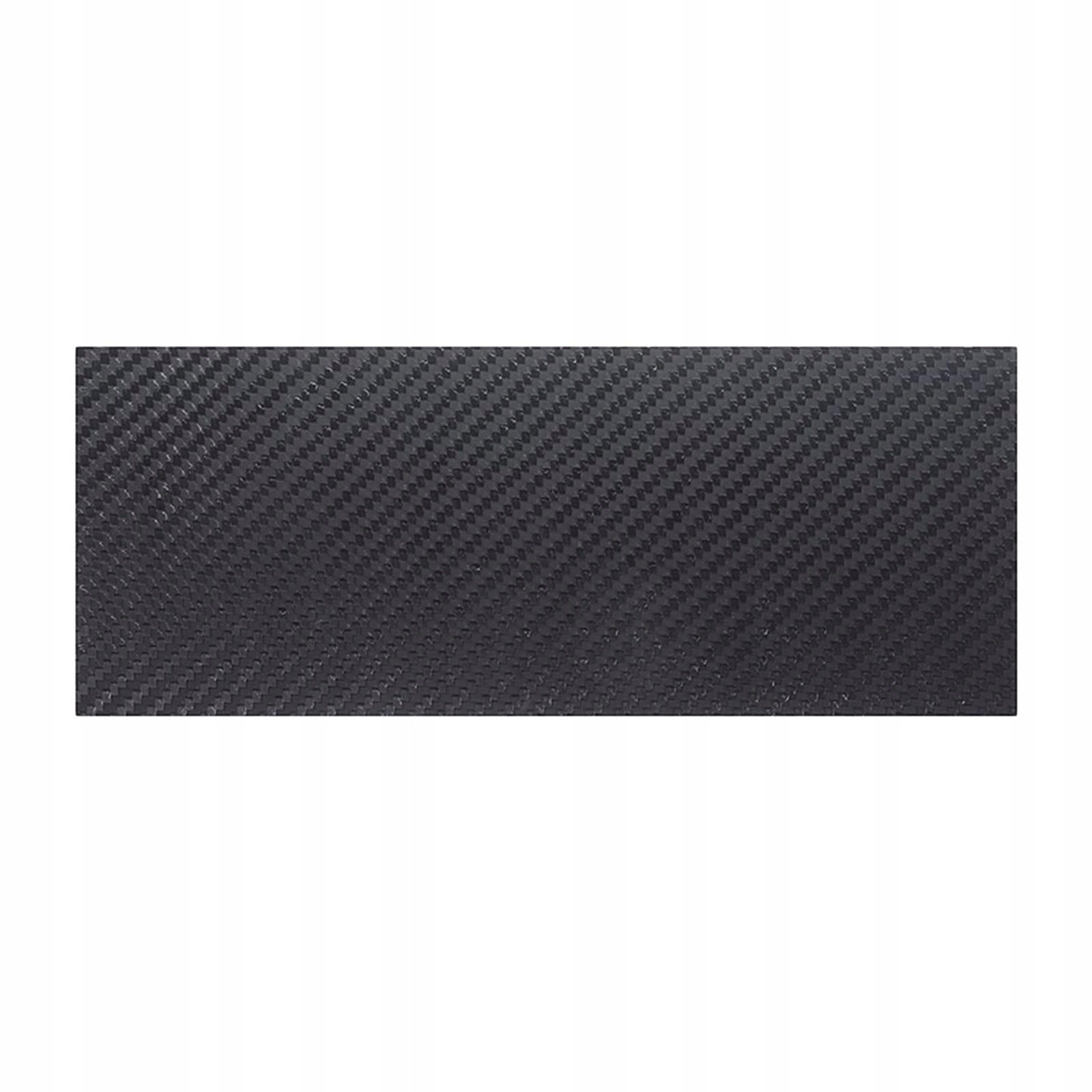 Black Carbon Fibre Sheet Sheet (25mmx1mm) Shock Resistance 0.5mm 100x250mm Packaging status original
