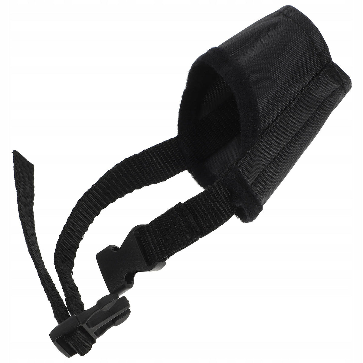Black Cloth Dog Muzzle for Small Dogs Breathable Anti-Barking Mask