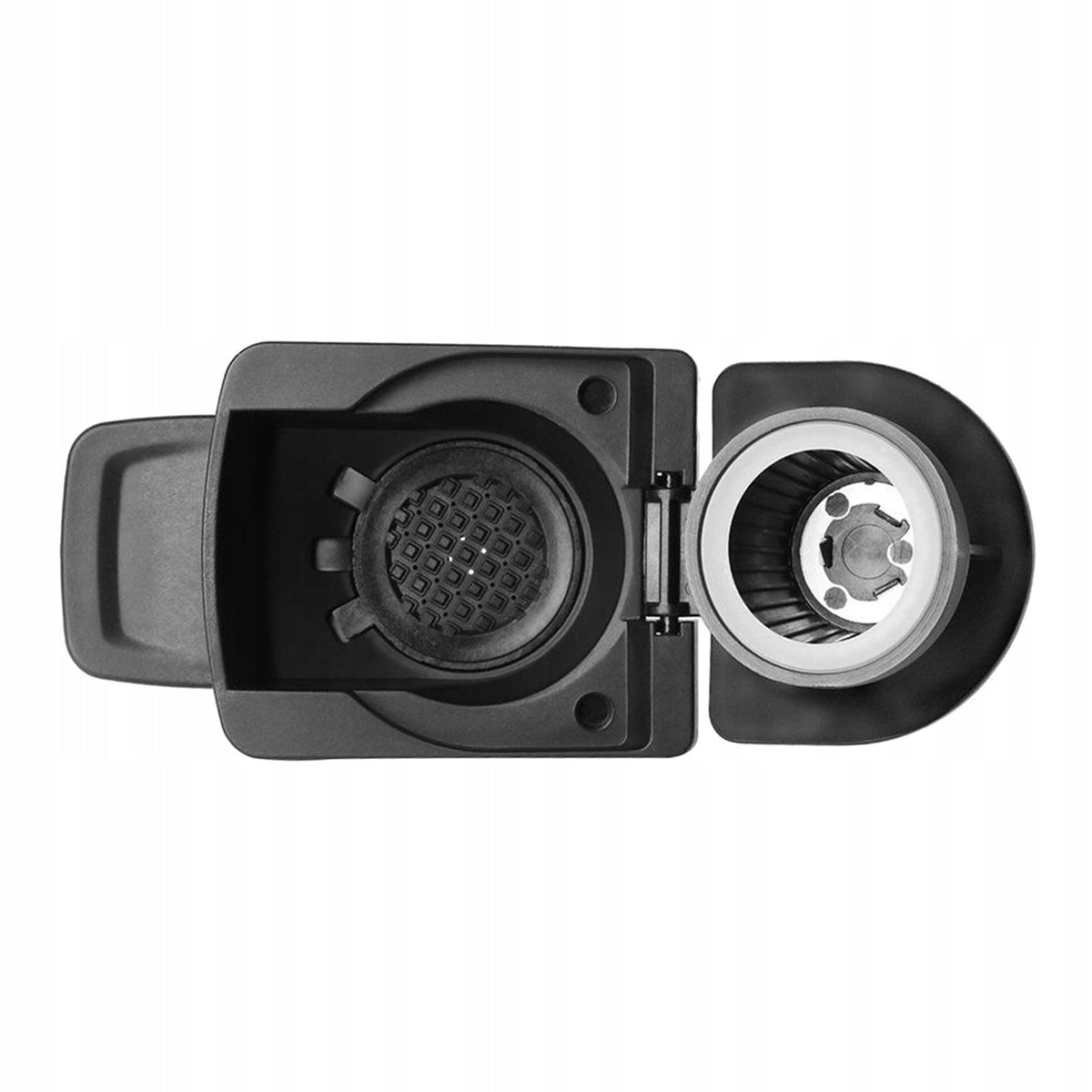 Black Coffee Capsule Cup Adapter Transfer Convert to Holder For Machine Manufacturer code inna-70024747