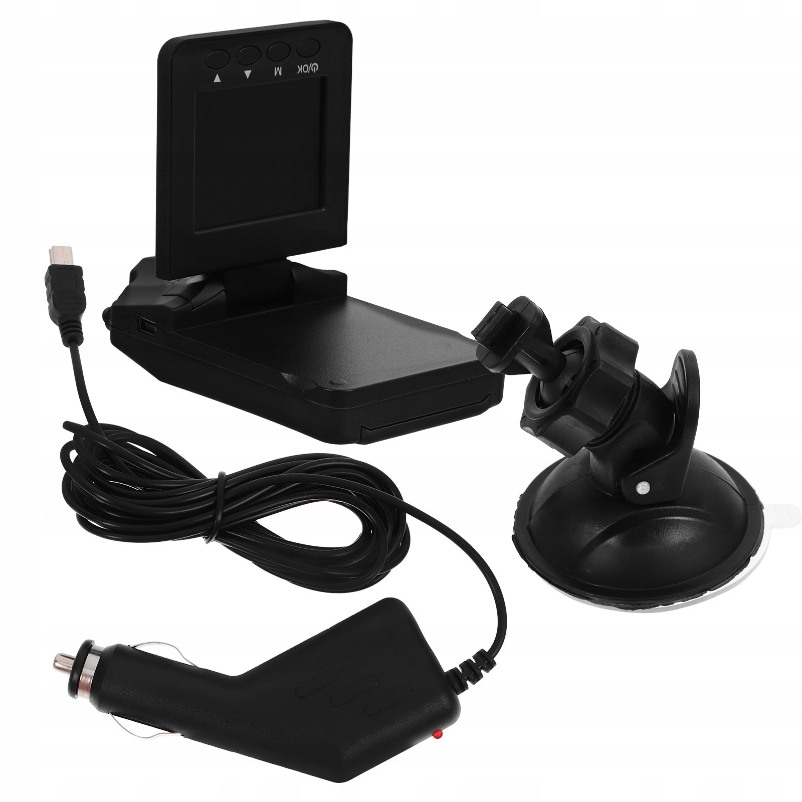 Black Dash Cam Camera with 1080P Full Hd, Night Vision & Parking Monitor Model 4300129257398