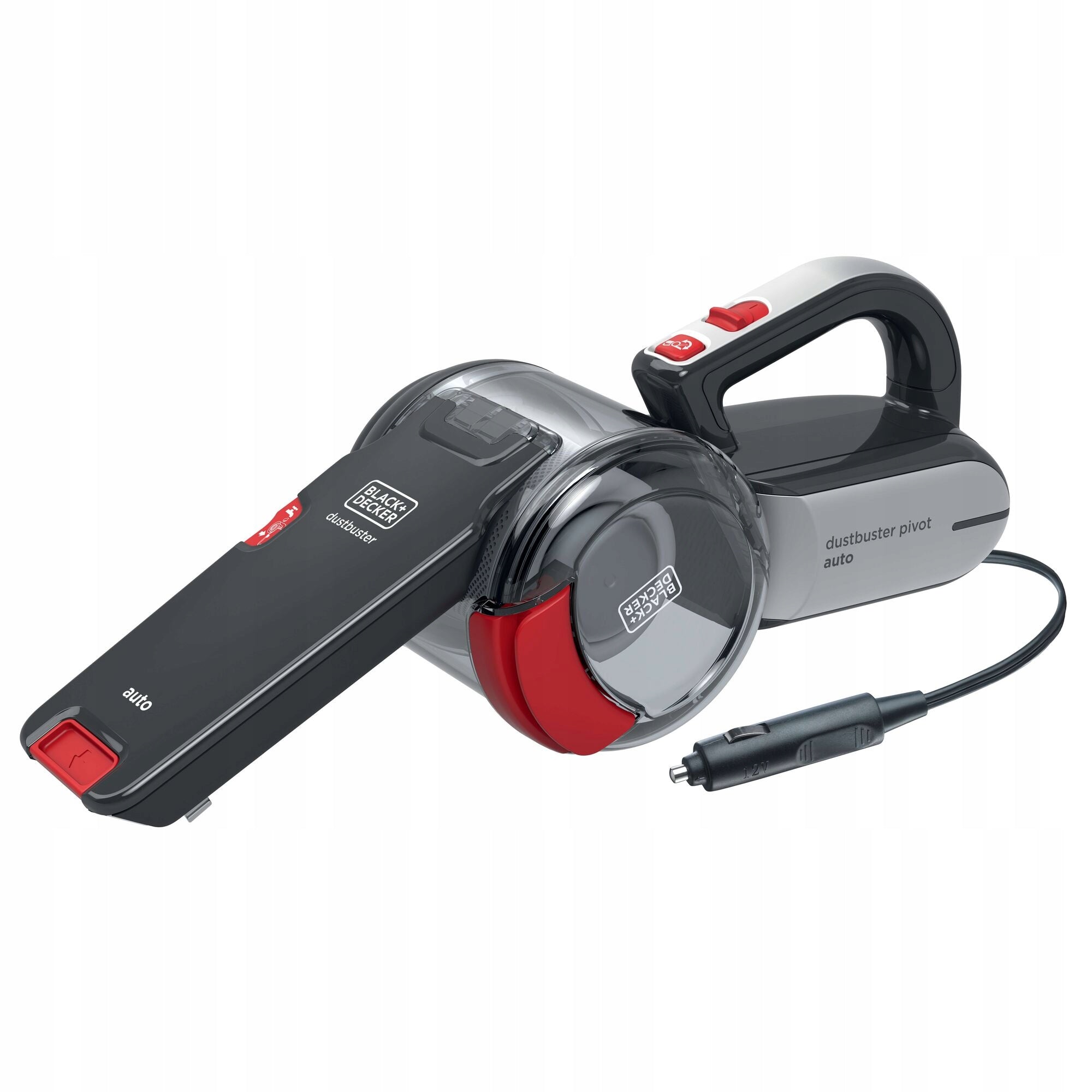 Black Decker 12V PV1200AV Cigarette Lighter Car Vacuum Cleaner Manufacturer code PV1200AV-XJ