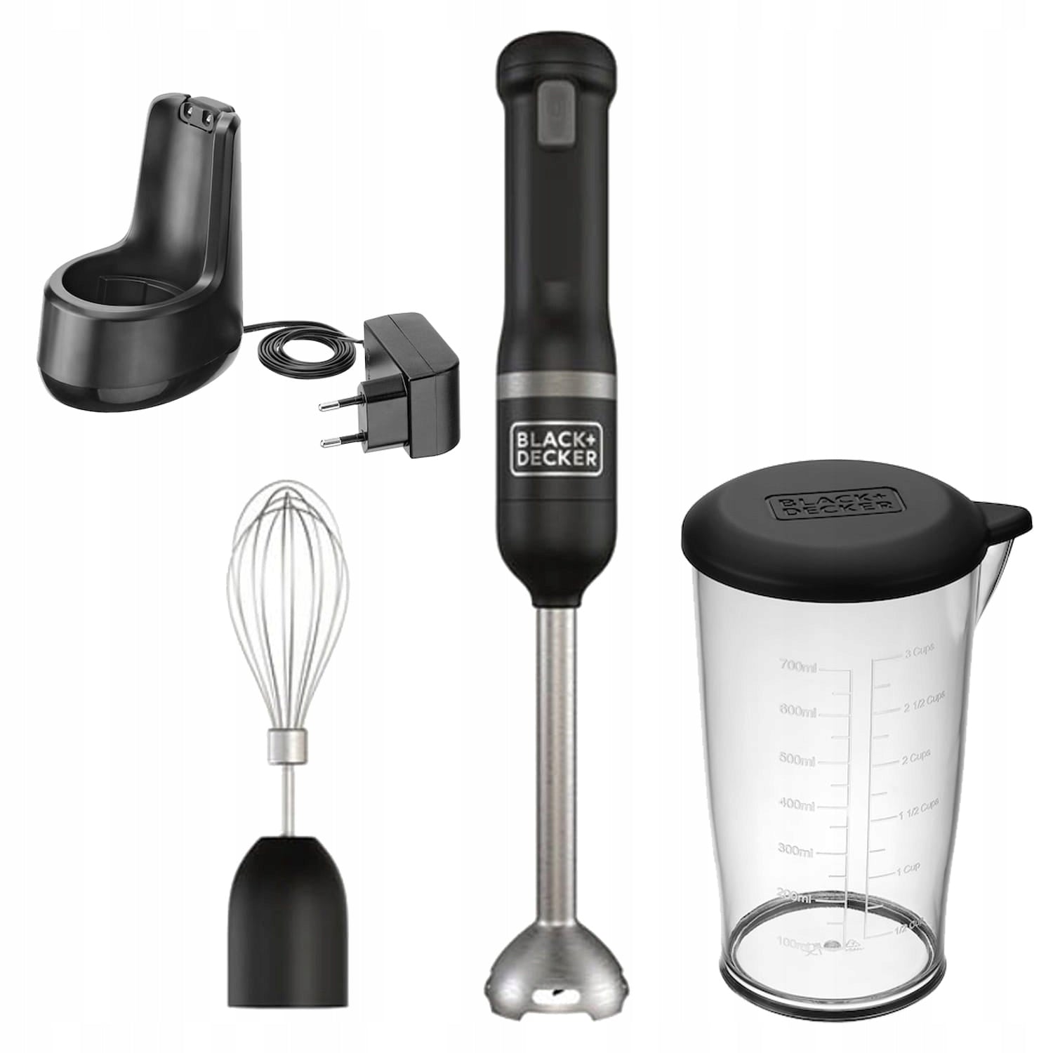Black&Decker BLENDER 7,2V 2in1 BLACK BCKM1012KB