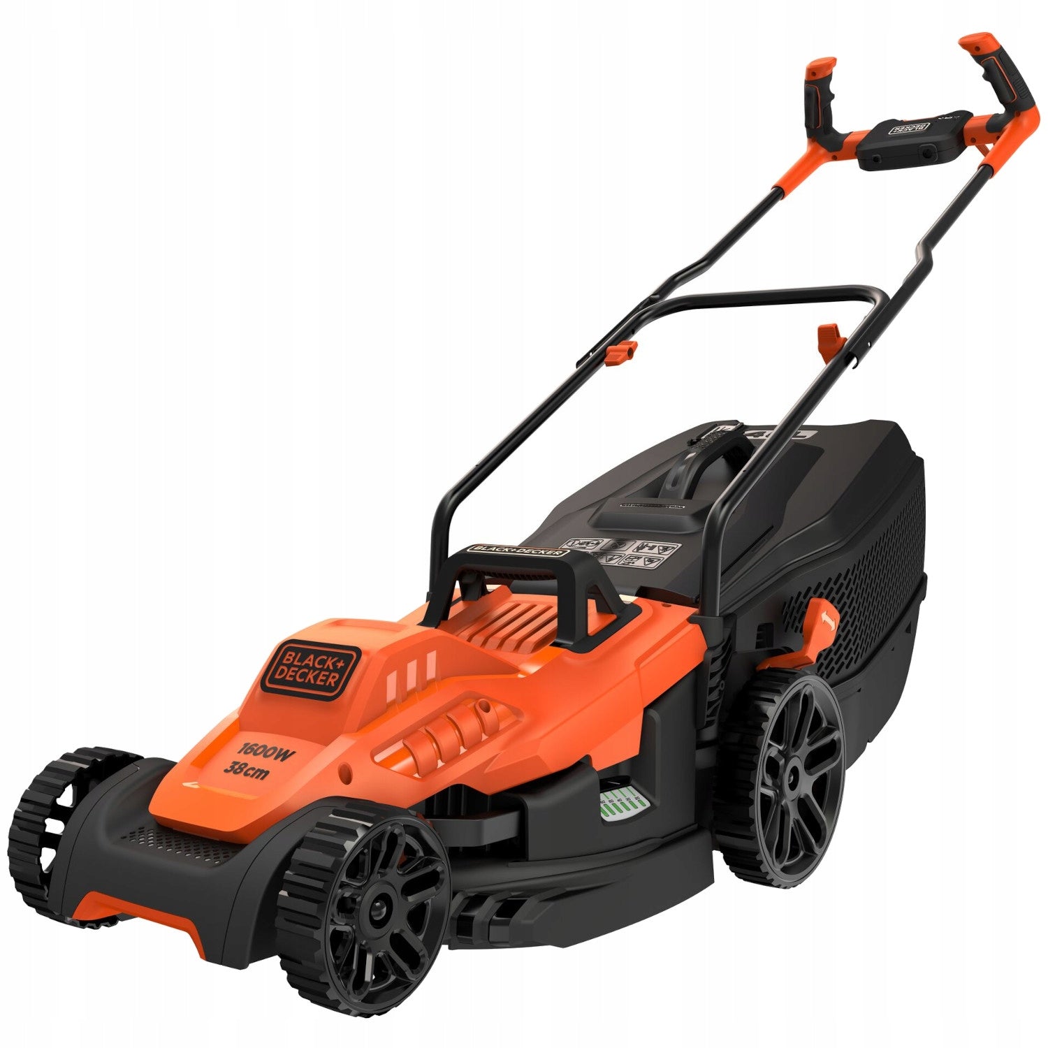 Black Decker Network lawn mower 1600W 38cm BEMW471BH with basket Manufacturer code BEMW471BH-QS