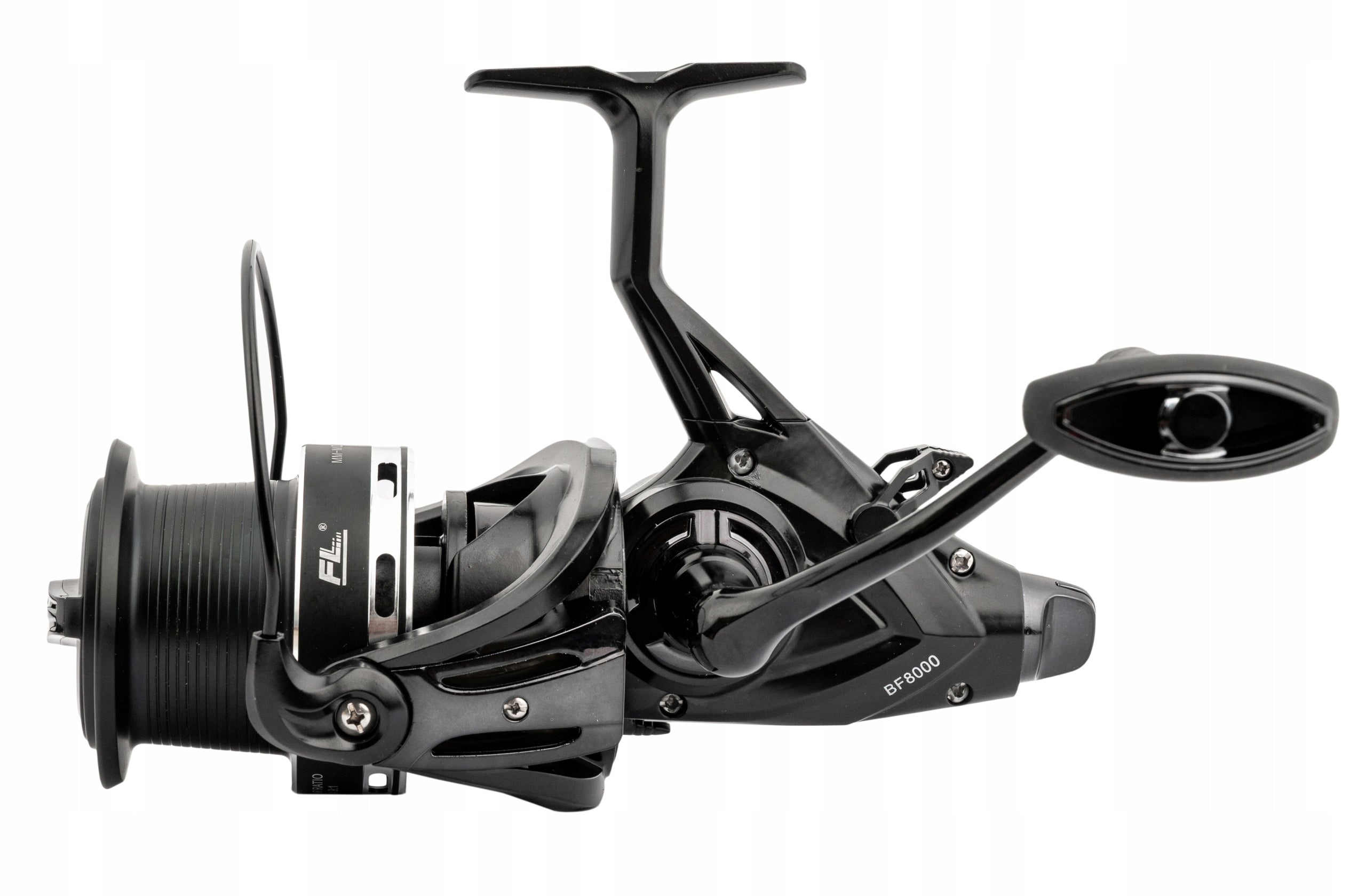 Black Force BF-8000 FL Pro reel with free carp gear Gear ratio 4.9:1