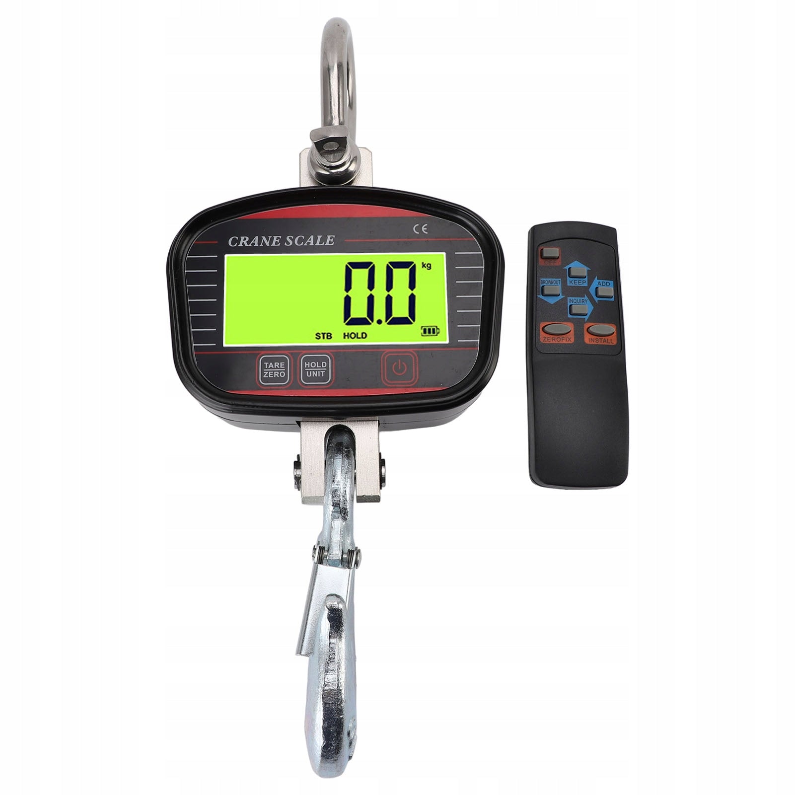 Black Industrial Crane Scale 2000kg High Accuracy Withstand MP Manufacturer code AG250918019074