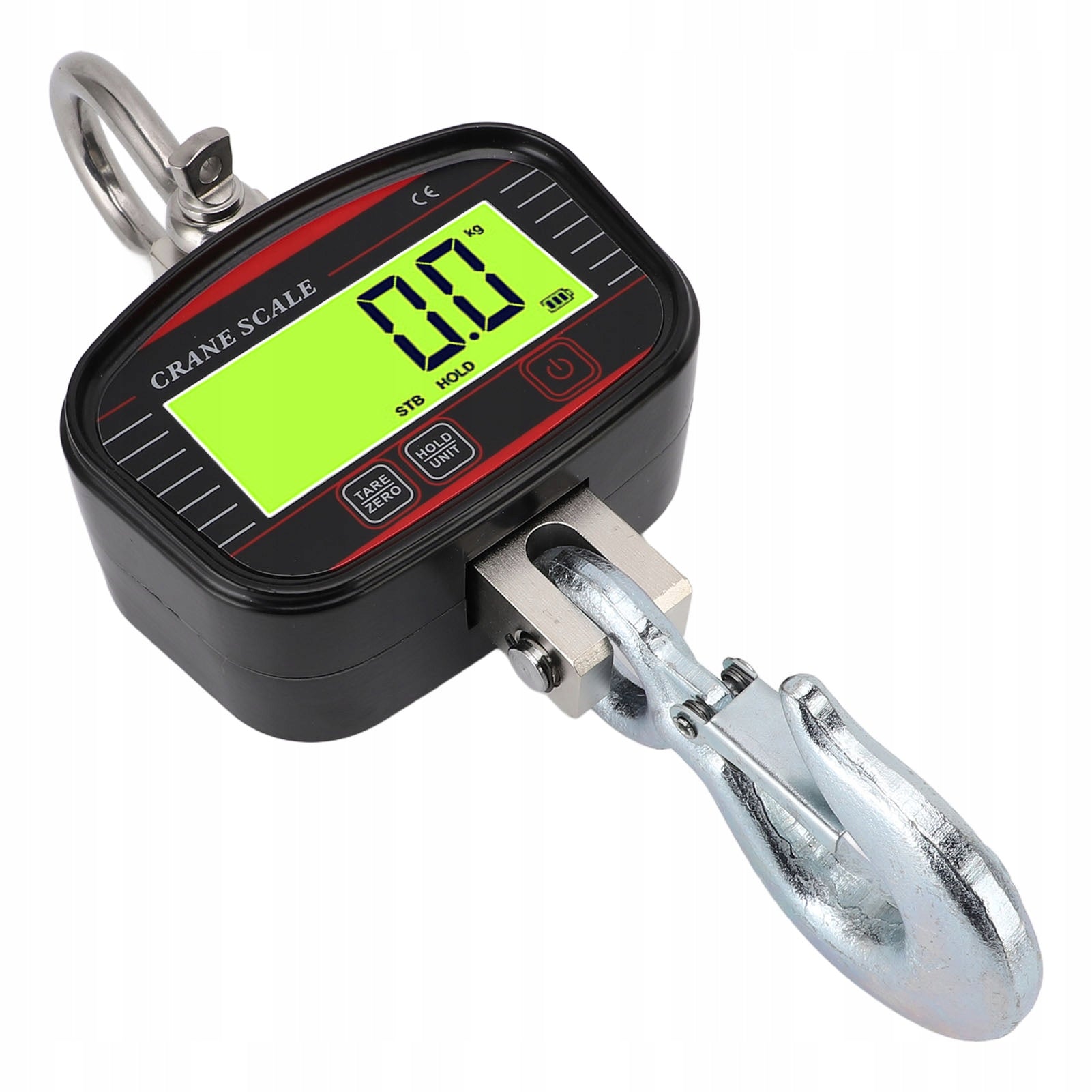 Black Industrial Crane Scale 2000kg High Accuracy Withstand MP