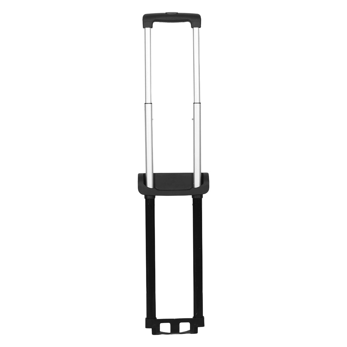 Black Iron Telescopic Suitcase Handle Adjustable Replacement Pull Rod Color black
